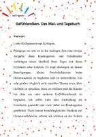 Vorschau - Mal- und Bastelvorlagen - Gefühlstagebücher, Malbücher und Geschichten der Gefühlswolken (für Kinder zwischen 2 und 7 Jahren) - Seite 2
