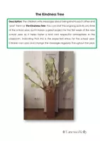 Vista previa - Refuerzo / NEE / Materiales de apoyo - The Kindness Tree - a project for any class - página 1