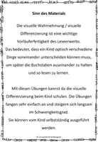 Vorschau - Arbeitsblätter - visuelle Wahrnehmung im Anfangsunterricht - Gesamtpaket - Seite 2