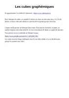 Aperçu - Apprentissages en autonomie - Cubes graphémiques de la méthode Cubissimot - Page 1