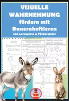 Vorschau - Arbeitsblätter - visuelle Wahrnehmung im Anfangsunterricht - Gesamtpaket - Deckblatt