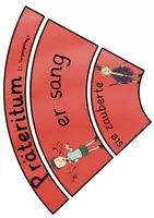 Vorschau - Fördermaterial/Inklusion - Legekreis Zeitformen (Präsens, Perfekt, Präteritum, Futur, Grundform) - Seite 1