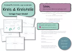 Vorschau - Arbeitsblätter - Materialpaket - Kreis und Kreisteile - Seite 3