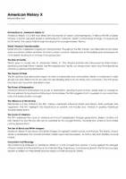 Vorschau - Arbeitsblätter - American History X (Arbeitsblatt zum Film) - Deckblatt