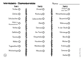Vorschau - Arbeitsblätter - Das Bundle: Strukturierte Wortschatzerweiterung im DaZ-Unterricht (Bildkarten u.v.m.) - Seite 2