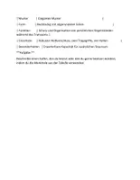 Vorschau - Arbeitsblätter - Gegenstandbeschreibung Klasse 5 - Deckblatt