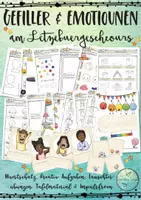 Vorschau - Arbeitsblätter - Gefiller an Emotiounen am Lëtzebuergeschcours - Deckblatt