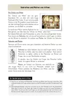 Vorschau - Arbeitsblätter - Ein Spaziergang durch Athen: Sokrates und Platon - Geschichte der Philosophie Klasse 5-7 - Deckblatt