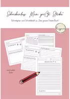 Vorschau - Arbeitsblätter - Schreibanlass: Mein größte Stärke - Deckblatt