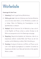 Vorschau - Arbeitsblätter - Wörterliste "Bauernhof" - D, DaZ, DaF - Seite 2