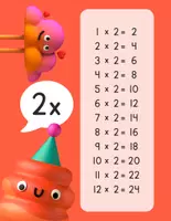 Aperçu - Préparation de séance / Séance complète - Tables de multiplication Personnages +12 fiches d'activités - Page 1