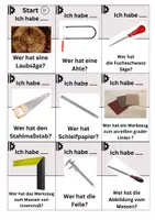 Vorschau - Spiele - Ich habe ..., Wer hat ....? Spiel Technikunterricht - Seite 1
