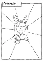 Vorschau - Mal- und Bastelvorlagen - Kreativprojekt - Ostern 10+ Mal- und Schreibvorlagen - Seite 3