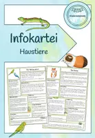 Vorschau - Poster - Infokartei Haustiere - Deckblatt