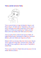 Vorschau - Arbeitsblätter - Lesetexte Sibenschrift 1. und 2. Klasse, 2 Niveaus - Seite 1