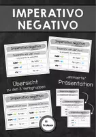 Vorschau - Präsentationen/Tafelbilder - Imperativo negativo (3ª persona) - Präsentation - Deckblatt