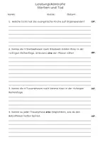 Vorschau - Arbeitsblätter - Materialpaket Sterben und Tod - Seite 3