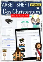 Vorschau - Stundenentwürfe - Christentum Klasse 3-6 GRUNDLAGENPAKET Weltreligionen Ethik Religion - Seite 1