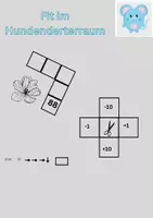Vorschau - Unterrichtsreihen - Differenzierte Übungen zur Hundertertafel mit Lösungen - Deckblatt
