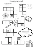 Vorschau - Unterrichtsreihen - Differenzierte Übungen zur Hundertertafel mit Lösungen - Seite 3