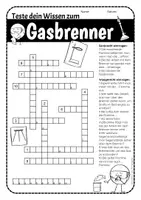 Vorschau - Arbeitsblätter - Gasbrenner Kreuzworträtsel Teclu Bunsen Kartuschenbrenner - Seite 2
