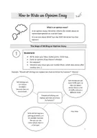 Vorschau - Arbeitsblätter - Opinion Essay - Guide: How to Write it + Linking Words - B1-B2 - Seite 2