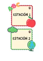 Vista previa - Decoración del aula - CARTELERÍA ESTACIONES DE APRENDIZAJE - página 3