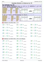 Vorschau - Arbeitsblätter - Subtraktion im Zahlenraum bis 100 - Üben in 6 Stufen - Deckblatt