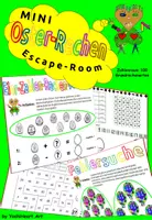 Vorschau - Arbeitsblätter - Mini-Oster-Rechen-Escape-Room - ZR 100 - Deckblatt