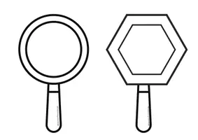 Vista previa - Juegos / Gamificación - LUPAS FORMAS GEOMÉTRICAS PARA PEQUEÑOS DETECTIVES - página 3