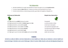 Vorschau - Arbeitsblätter - Elfchen und Siebenzeiler zum Thema Gefühle - Seite 3