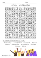 Vorschau - Arbeitsblätter - Suchsel, Umsetzungsideen & Plakate "Starke Frauen & Weltfrauentag" - Seite 3