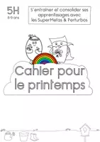 Aperçu - Feuilles d'exercices - 5H Cahier du printemps 8-9 ans - Page de couverture