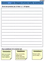 Aperçu - Autre type de ressources - Ecrire...une belle aventure exemple - Page 2