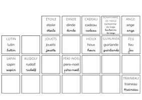 Aperçu - Apprentissages en autonomie - Phonologie des lettres - Noël - Page 3
