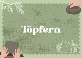 Vorschau - Anderer Materialtyp - Töpfern Etiketten für Schuhkarton - Deckblatt
