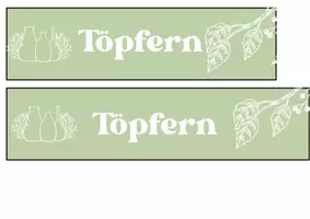 Vorschau - Anderer Materialtyp - Töpfern Etiketten für Schuhkarton - Seite 1