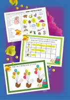Vorschau - Spiele - Sprachförderung Kindergarten & DAZ - KNETBRETTER "Frühling" | Daz Sprachförderung Vorschule Sprachförderung Kita - Seite 1