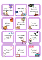 Vorschau - Test - STOP & SWAP PRETÉRITO PERFECTO (Spanische Konversationskarten) - Seite 2