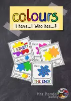Vorschau - Spiele - COLOURS: I have...! Who has...? (Spiel) (differenziert) - Deckblatt