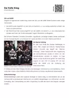 Vorschau - Arbeitsblätter - Der Kalte Krieg (Infotext und Übungen) - Deckblatt