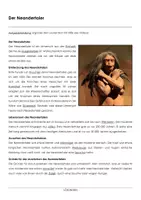 Vorschau - Arbeitsblätter - Der Neandertaler (Lösungen) - Seite 3