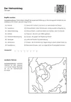 Vorschau - Arbeitsblätter - Der Vietnamkrieg - Infotext und Übungen - Seite 1