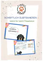 Vorschau - Präsentationen/Tafelbilder - Einführung schriftlich subtrahieren 2 - Präsentation ERGÄNZUNGSVERFAHREN - Deckblatt
