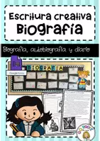 Vista previa - Unidades / Secuencias / Situaciones de Aprendizaje - Escritura creativa: Biografía, autobiografía y diario - Portada