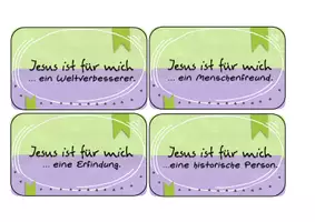 Vorschau - Bildkarten - 28 Impulskarten zu Jesus (+ Blanko-Vorlage) - Seite 3