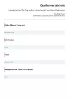 Vorschau - Arbeitsblätter - Literaturtest zu "Der Tag, an dem ich cool wurde" von Yuma Kliebenstein - Seite 1