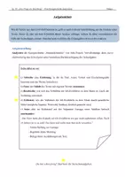 Vorschau - Arbeitsblätter - Kurzgeschichte Streuselschnecke - Übung ZP / ZAP 10 - Deckblatt