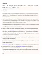 Vorschau - Test - 3 Klausurvorschläge mit EWH zu dem Film Pride, LGBTQ, Abitur, mock exams, identity, discrimination - Seite 3