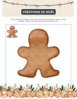 Aperçu - Préparation de séance / Séance complète - Créations de noël +5 fiches d'activités - Page de couverture